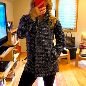 J. Crew Tweed size 2 car coat time